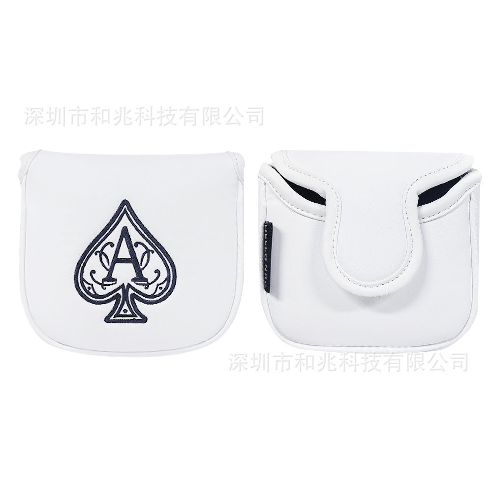 Golf Putterhaube mit Motiven – Magnetverschluss & Plüschinnenfutter