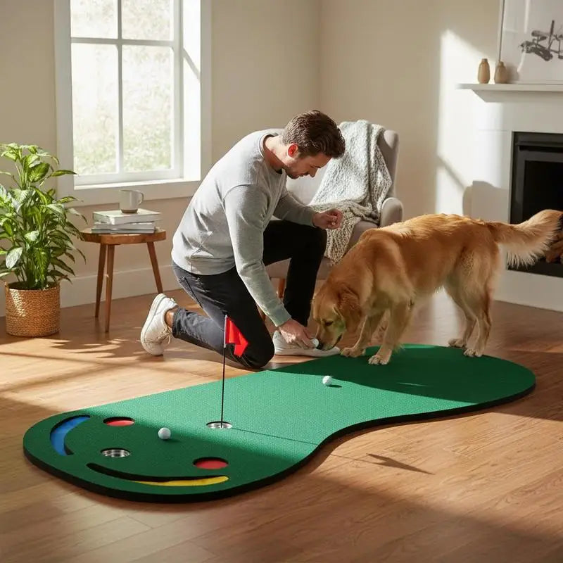 Golf Putting Green – Putts aus jedem Winkel trainieren