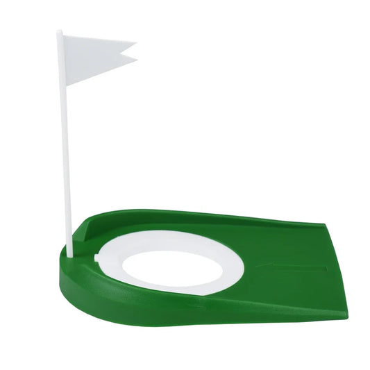 Golf Putting Loch mit Flagge – Überall dein eigenes Grün aufbauen