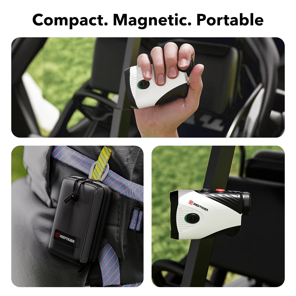 Golf Laser Entfernungsmesser – Fahnenlock, Slope & 1000Meter Reichweite