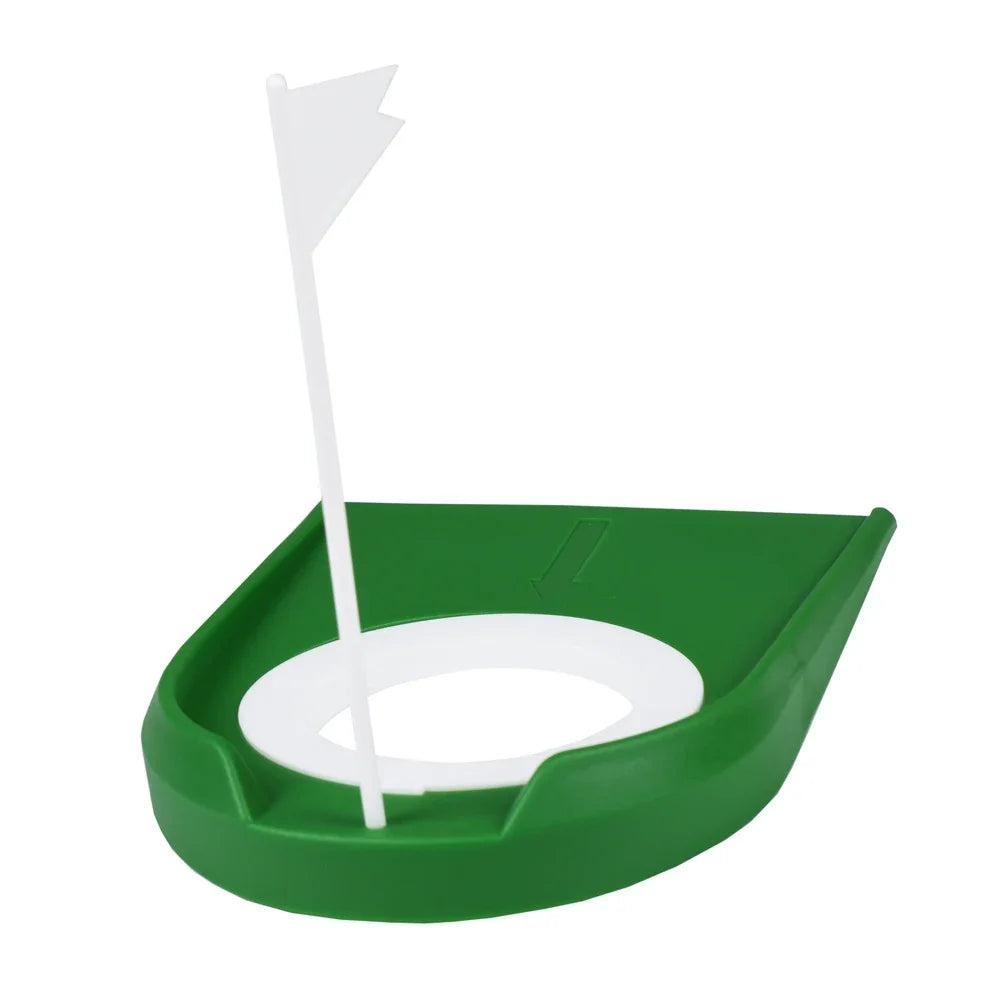 Golf Putting Loch mit Flagge – Überall dein eigenes Grün aufbauen